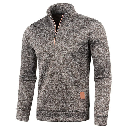 The Highland Half Zip Jumper – Fleece Pullover Sweatshirt for Men