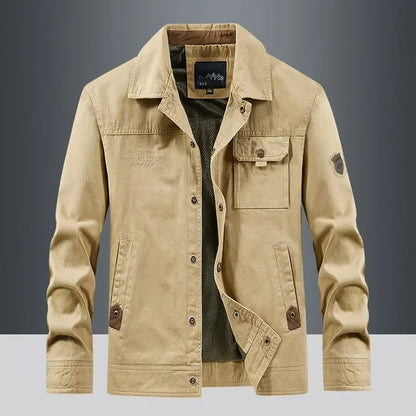 The Ranger Tactical Cargo Jacket for Men — Waterproof & Multi-Pocket Design