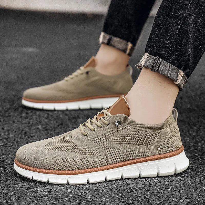 The Elston Lightweight Orthopedic Trainers – Breathable Sneakers for Men