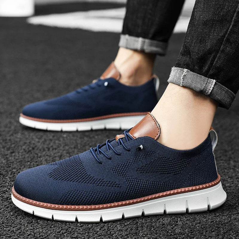 The Elston Lightweight Orthopedic Trainers – Breathable Sneakers for Men