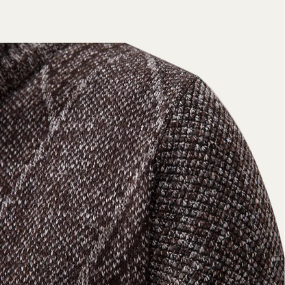 The San Fruttuoso Men’s Winter Zip Up Fleece Cardigan