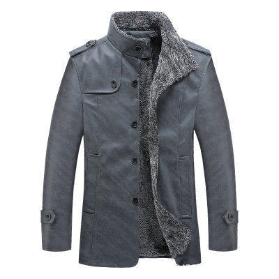 Premium Leather Jacket with Fleece Lining
