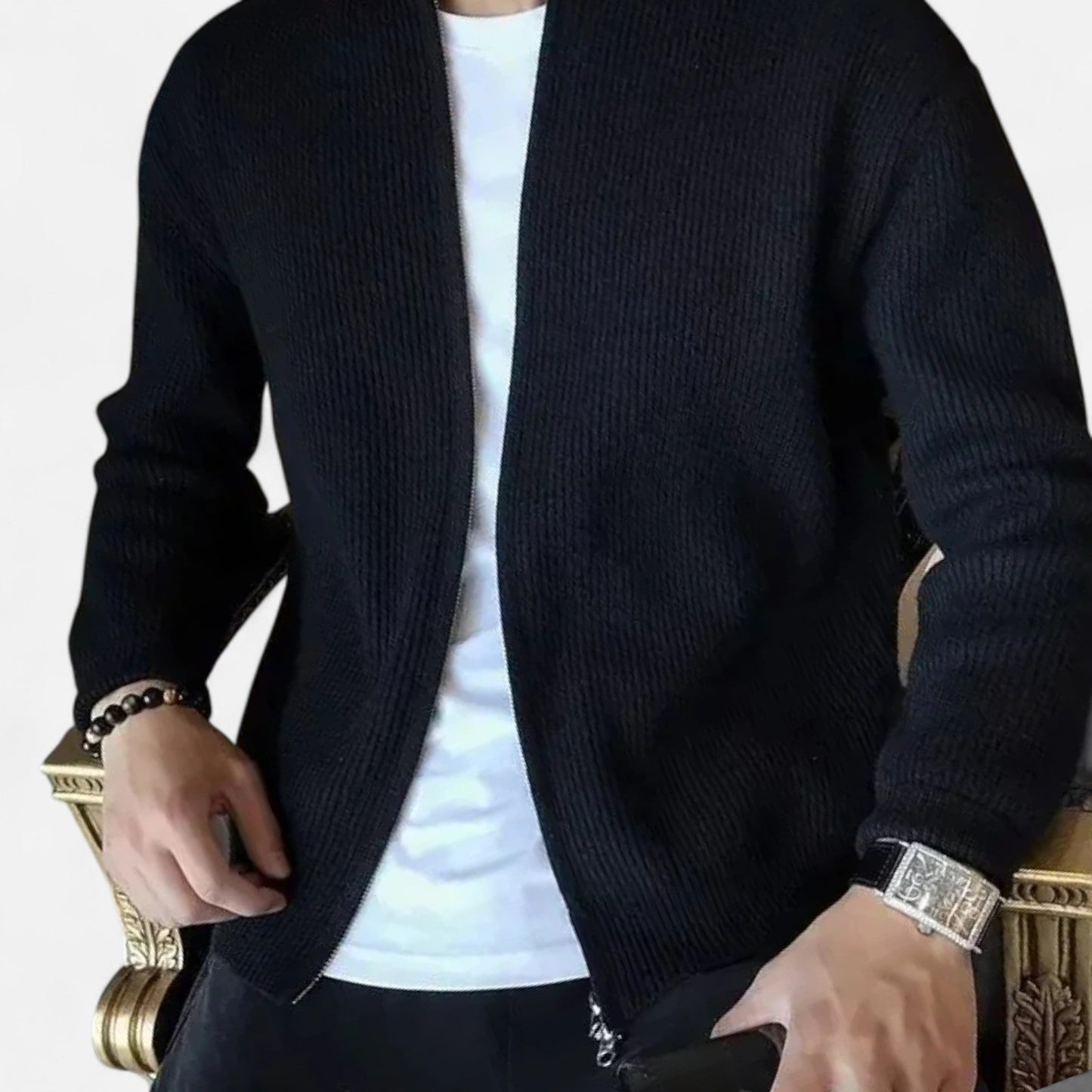 Men’s Knitted Sweater Gilet