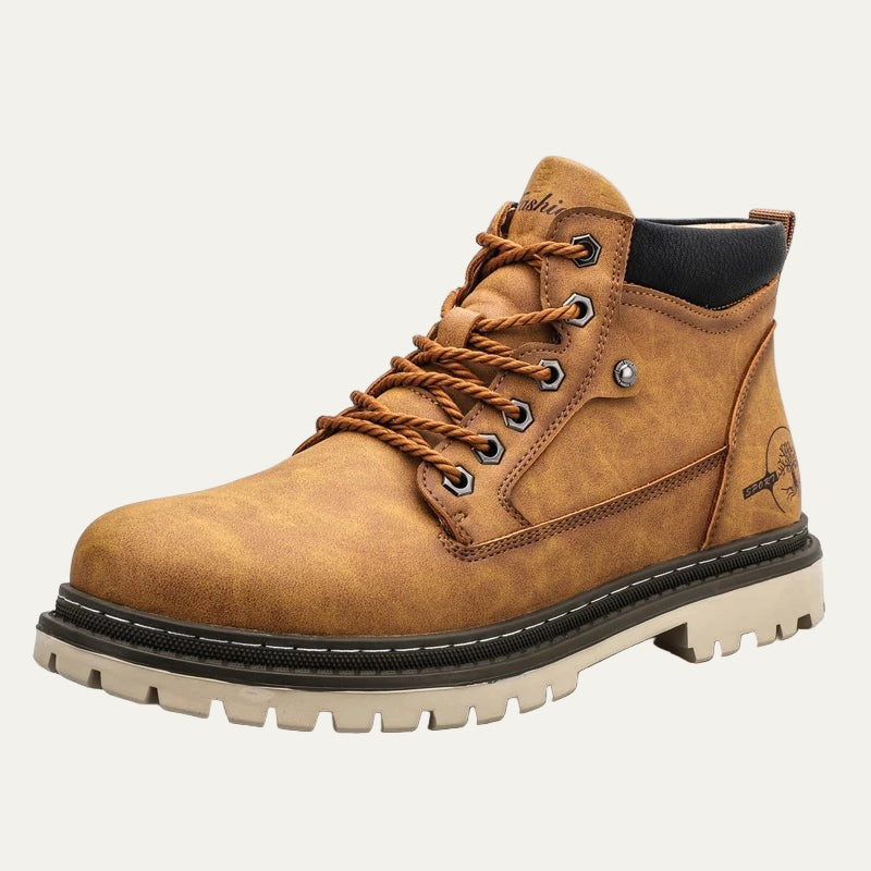 Men’s Rugged Lace Up Work Style Ankle Boots