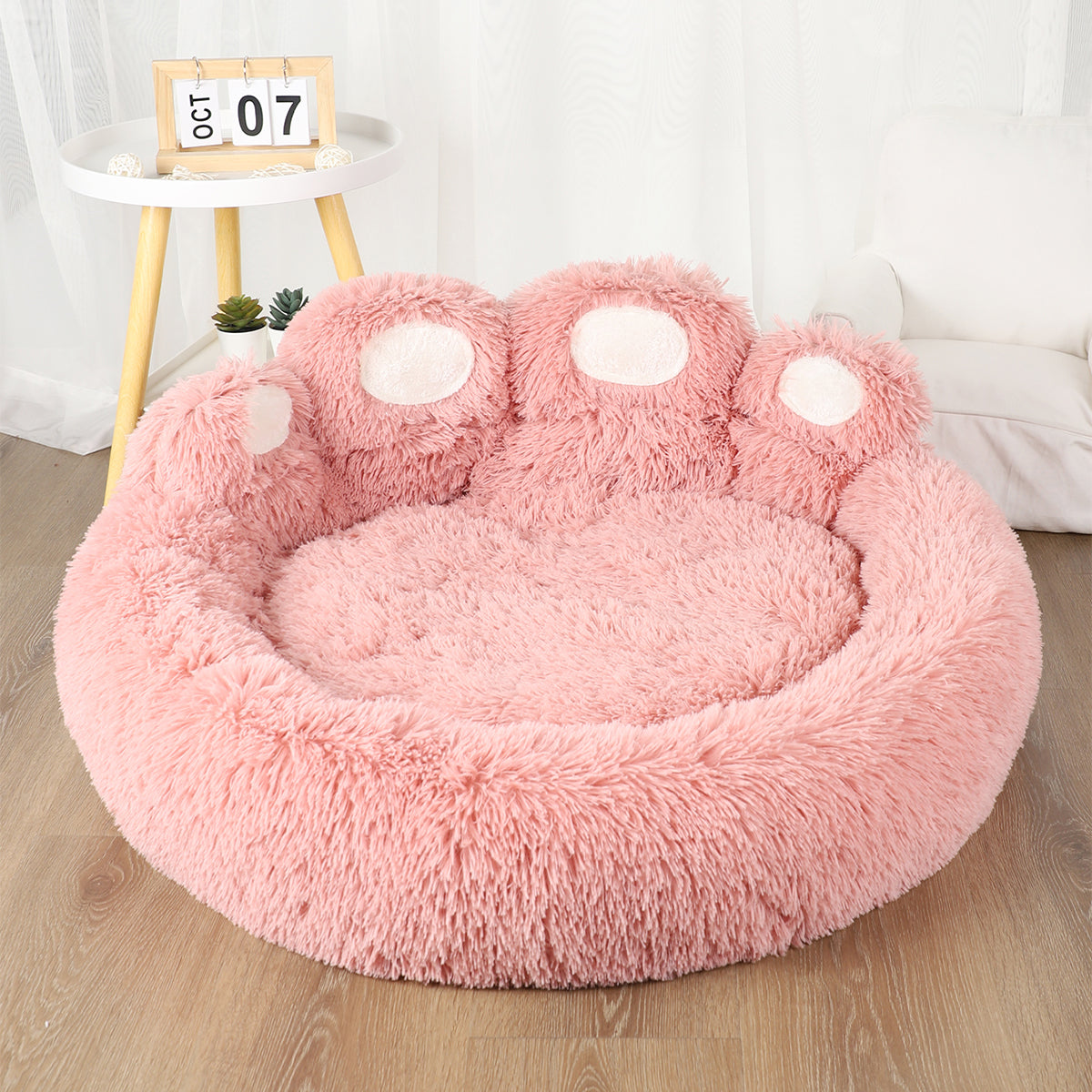 Comfortable Orthopedic Calming Dog Bed for Relaxing Sleep