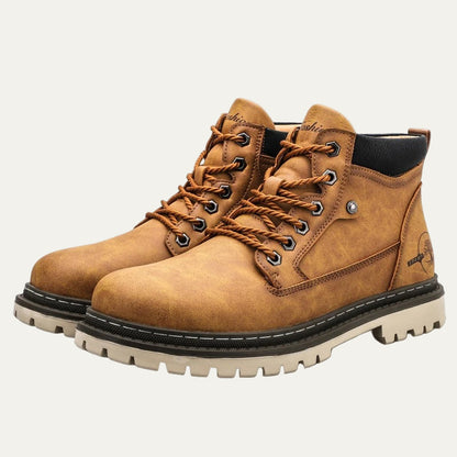 Men’s Rugged Lace Up Work Style Ankle Boots
