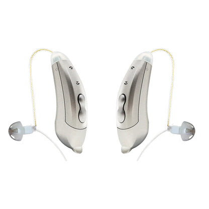 Discreet Behind Ear Hearing Aids With Mobile App Control