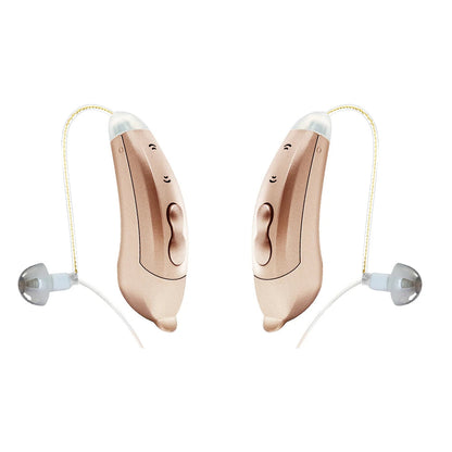 Discreet Behind Ear Hearing Aids With Mobile App Control