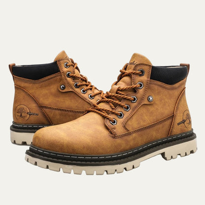 Men’s Rugged Lace Up Work Style Ankle Boots