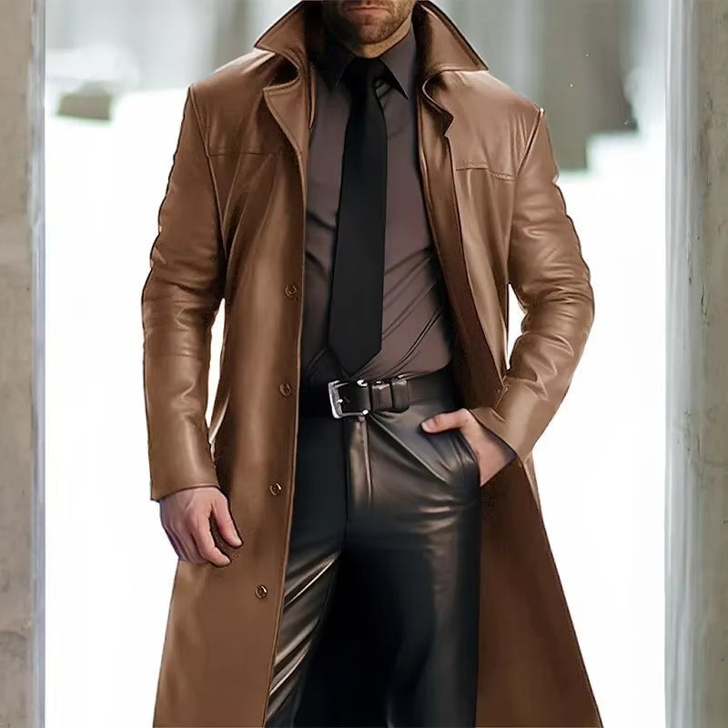 Tall Mens Winter Overcoat - BritishElegance