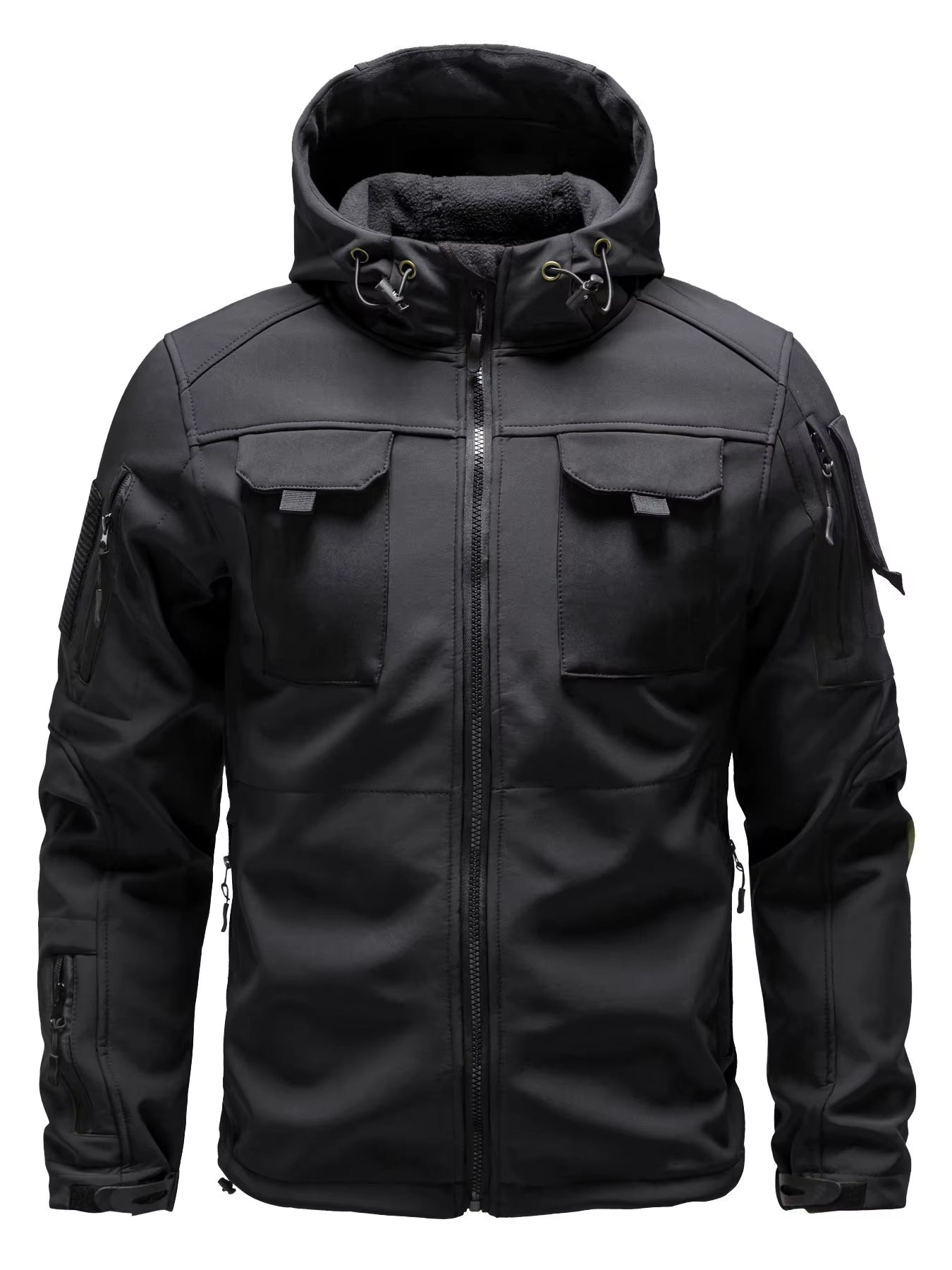 Waterproof Mens Military Jacket with Many Pockets