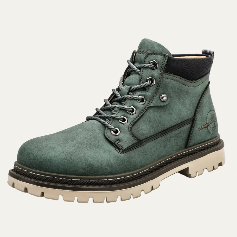 Men’s Rugged Lace Up Work Style Ankle Boots