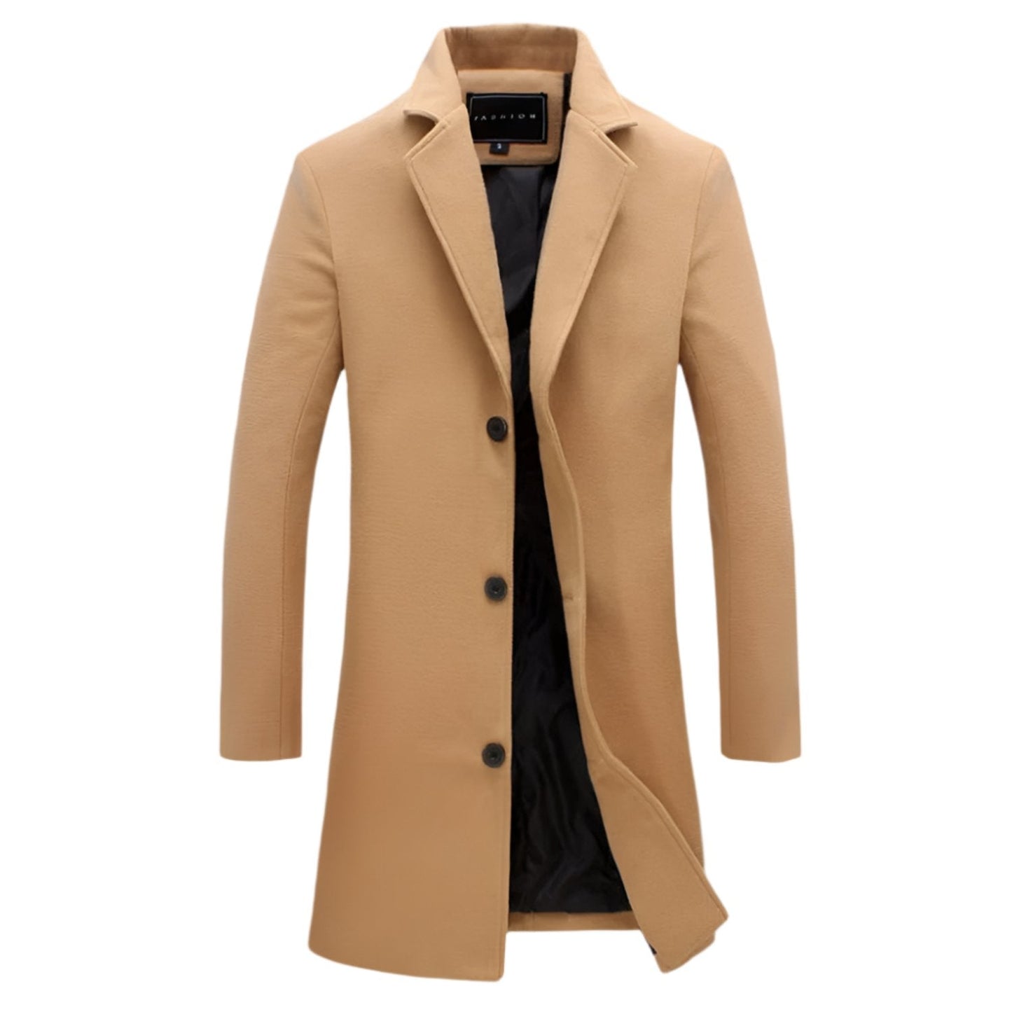 Warm Winter Wool Pea Coat - BritishElegance
