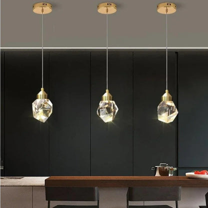 Luxurious Crystal LED Pendant Lamp
