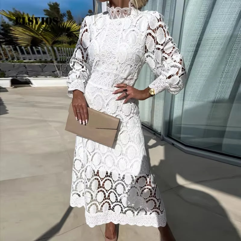Elegant Floral Dress for Women
