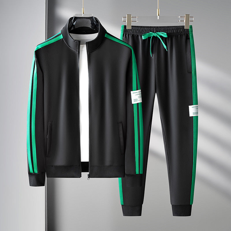 Men's Sporty 2 Piece Tracksuit Set - BritishElegance