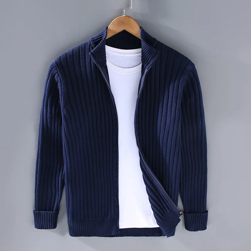 Men's Cotton Zip-Up Vest: Finn