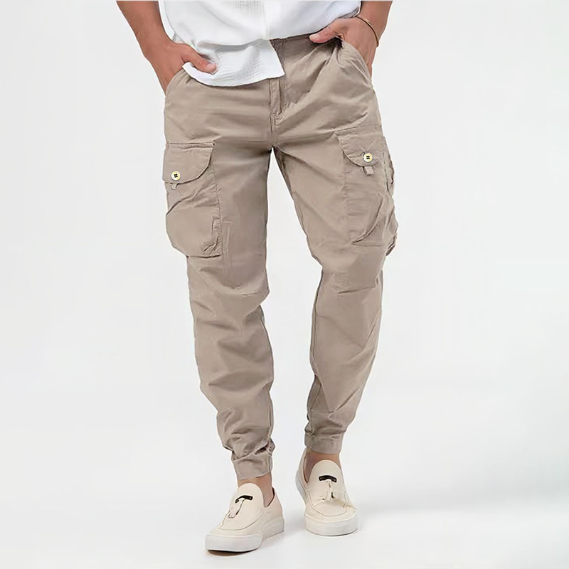 Relaxed Fit Men's Cargo Joggers