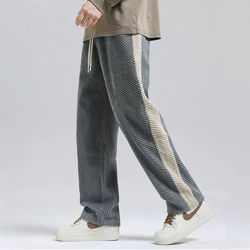 Ludovic - Hype embossed corduroy jogging pants
