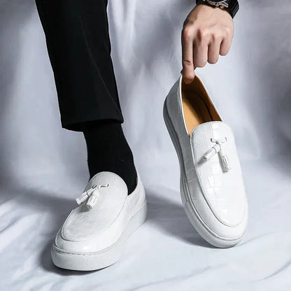 Ardito | Embossed Leather Loafer – Refined, Breathable & Effortlessly Polished
