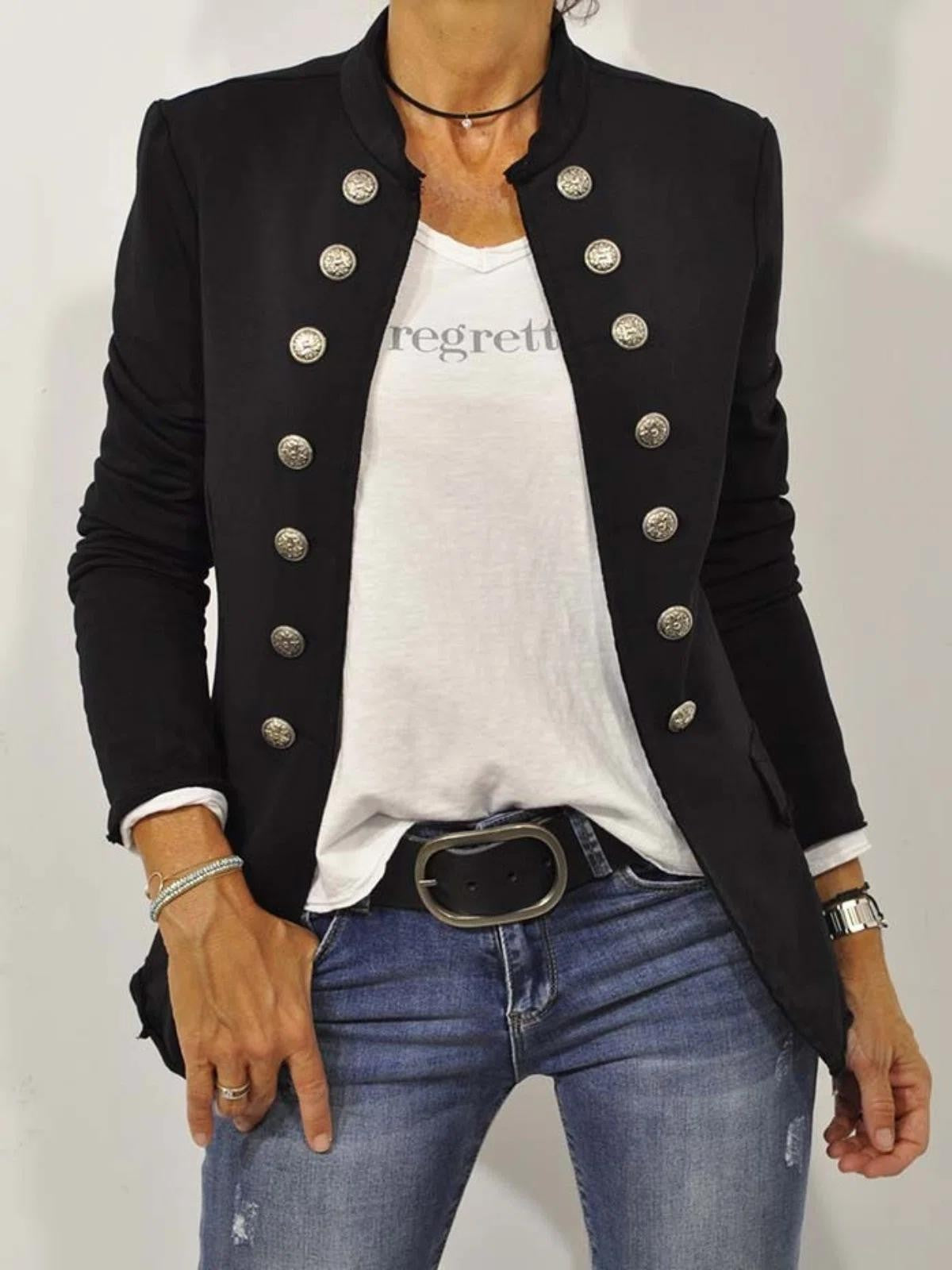 Classic Women's Army Jacket - BritishElegance