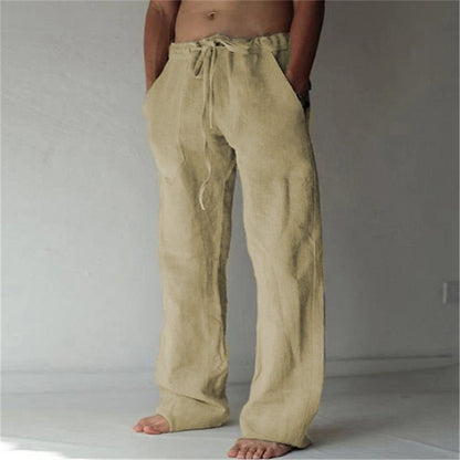 Wilhelm | Men’s Linen Pants – Casual Summer Trousers with Breathable Comfort
