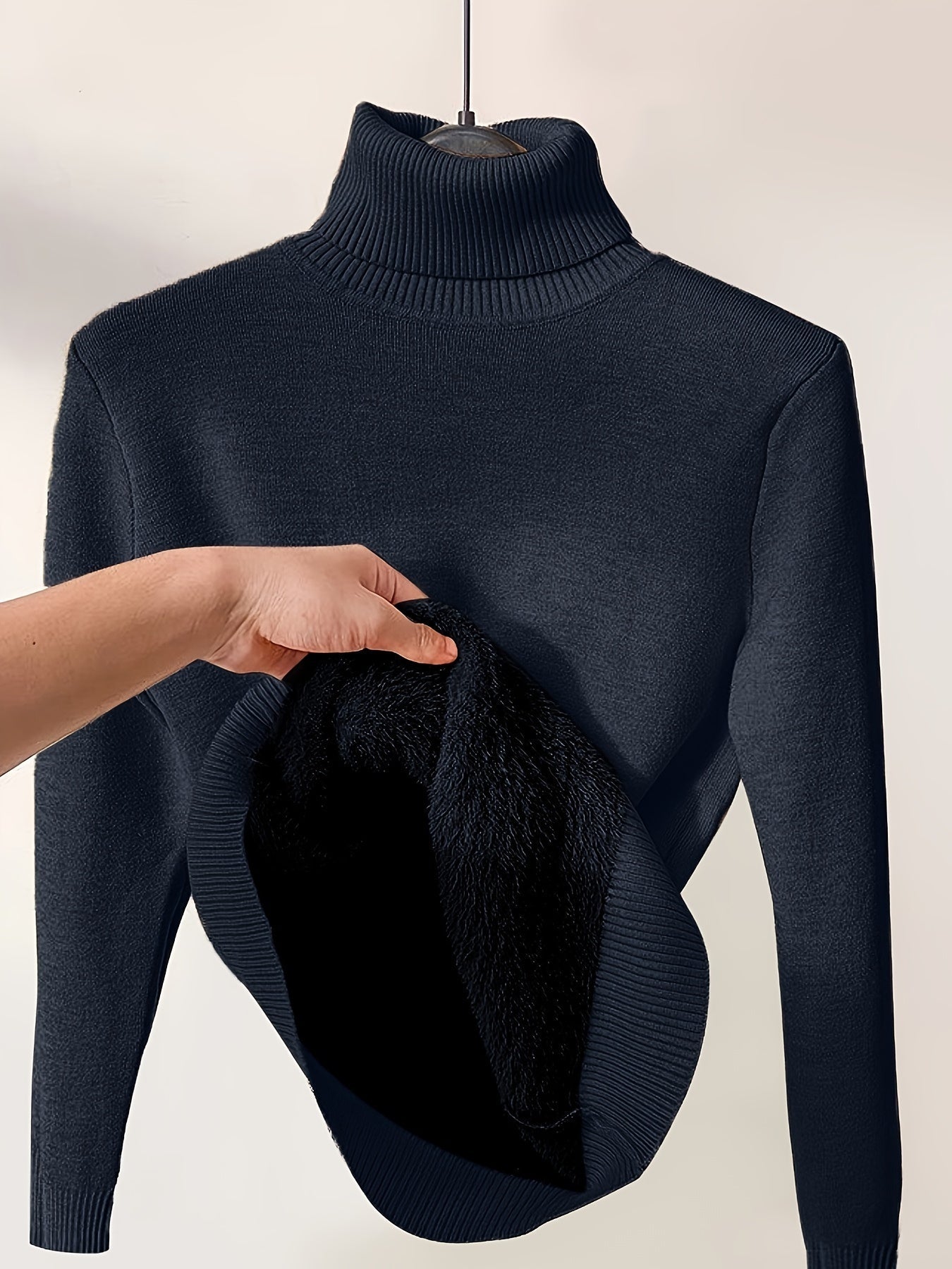 Women's Warm Classic Crew Neck Sweater