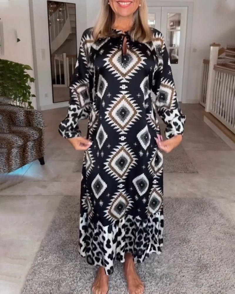 Stylish Ladies Floral Maxi Dress for Summer - BritishElegance