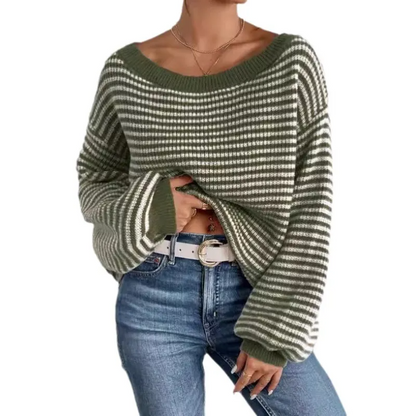 Fae | Women's Knitted Sweater | Off Shoulder