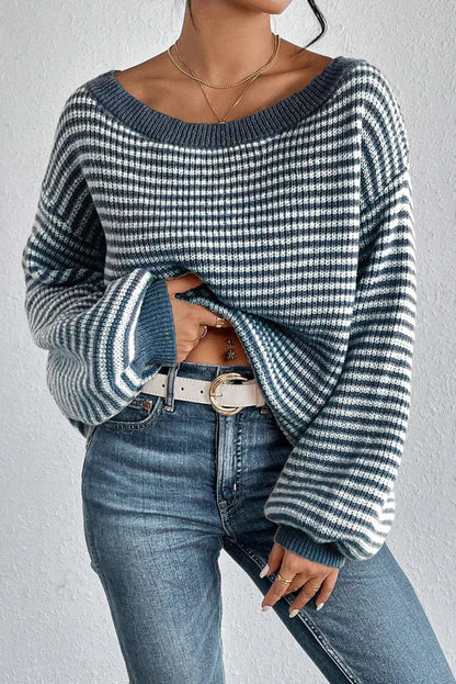 Fae | Women's Knitted Sweater | Off Shoulder