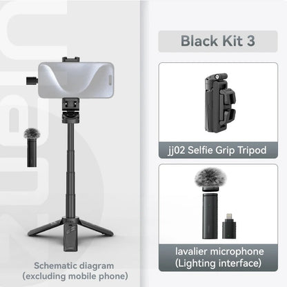Wireless Bluetooth Selfie Stick With 360° Rotating Head
