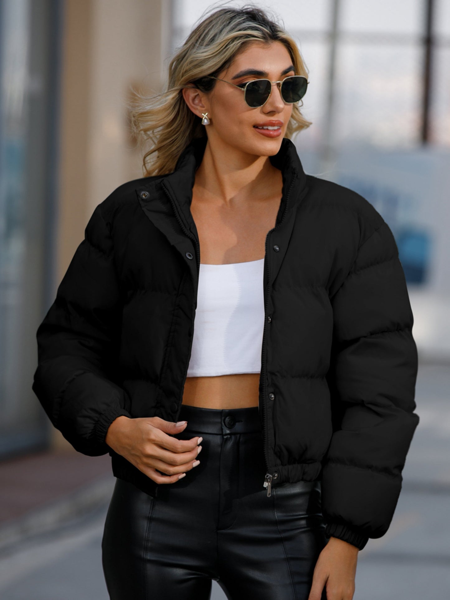 Comfy Padded Women's Winter Parka Coat - BritishElegance