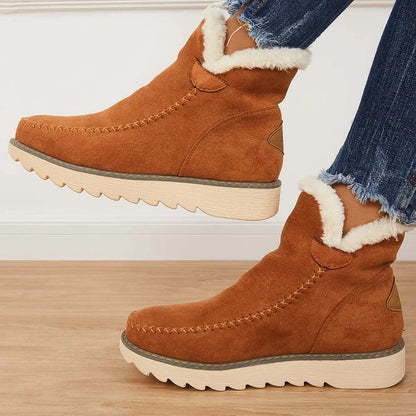 Glacia – Classic Fur-Lined Women’s Snow Booties