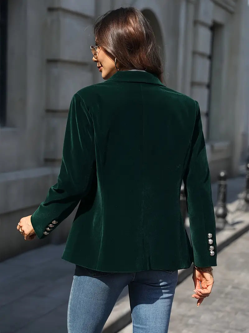 Helena – Women’s Velvet Blazer