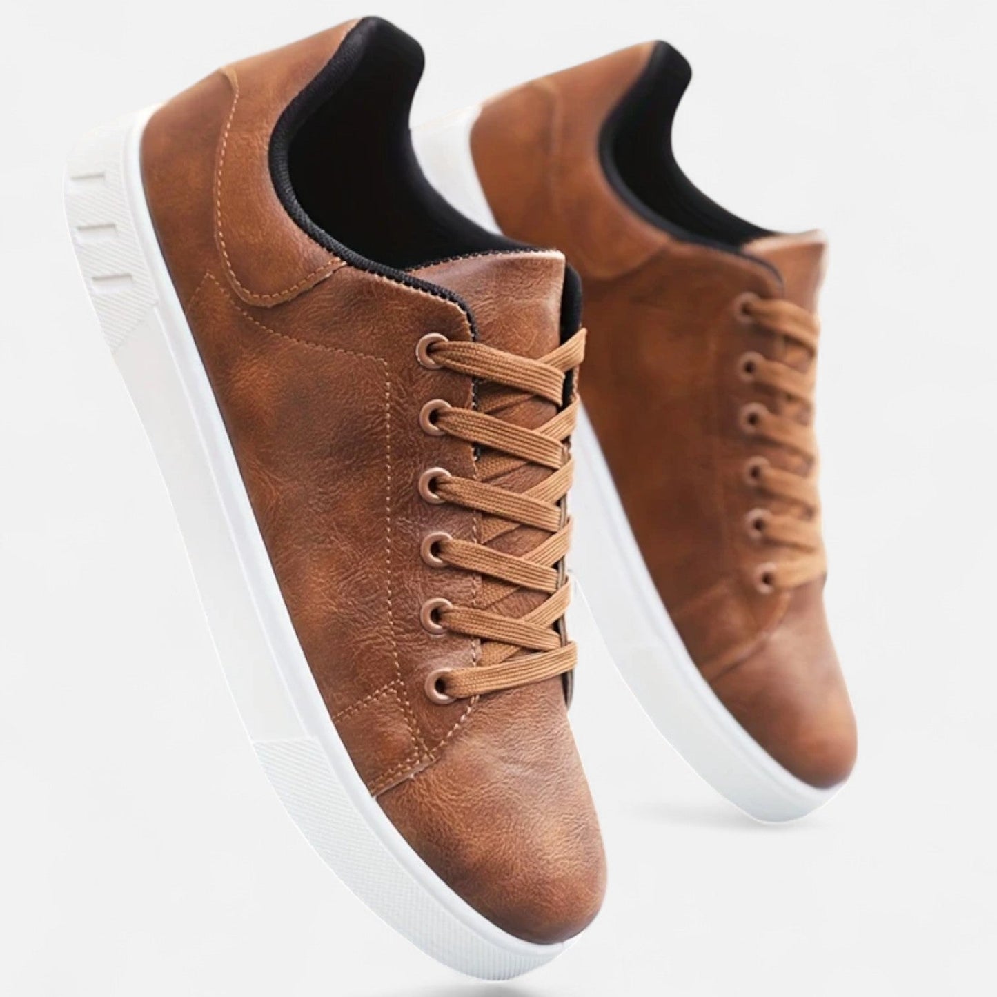 Men’s Classic Matte Lace Up Casual Sneakers