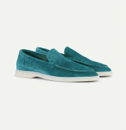 Men’s Modern Suede Platform Loafers