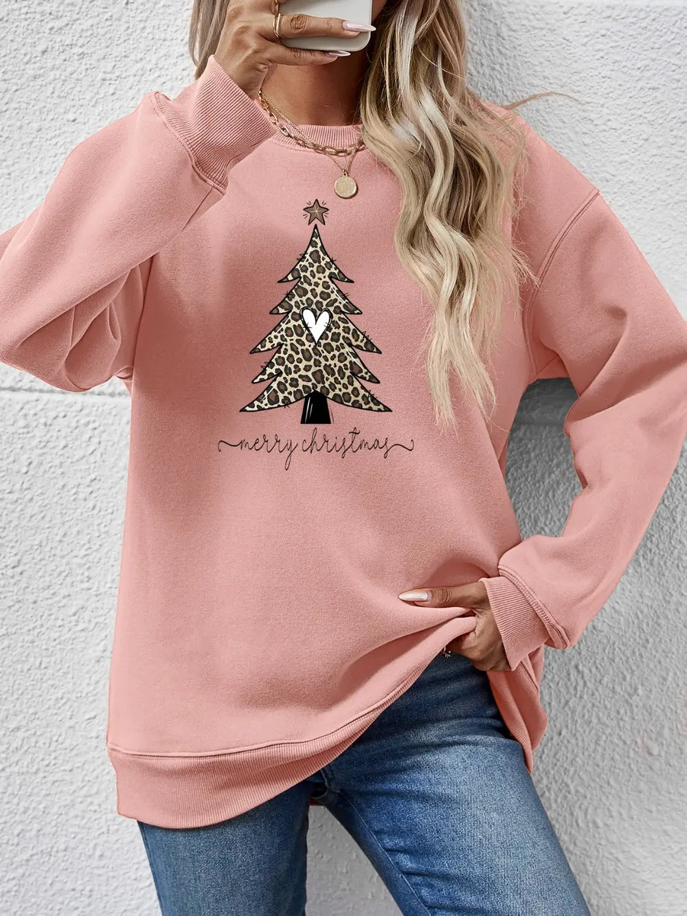Fun Holiday Graphic Long Sleeve Shirt