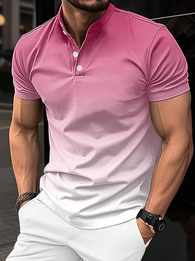 Men's stylish Nathan ombre summer shirt