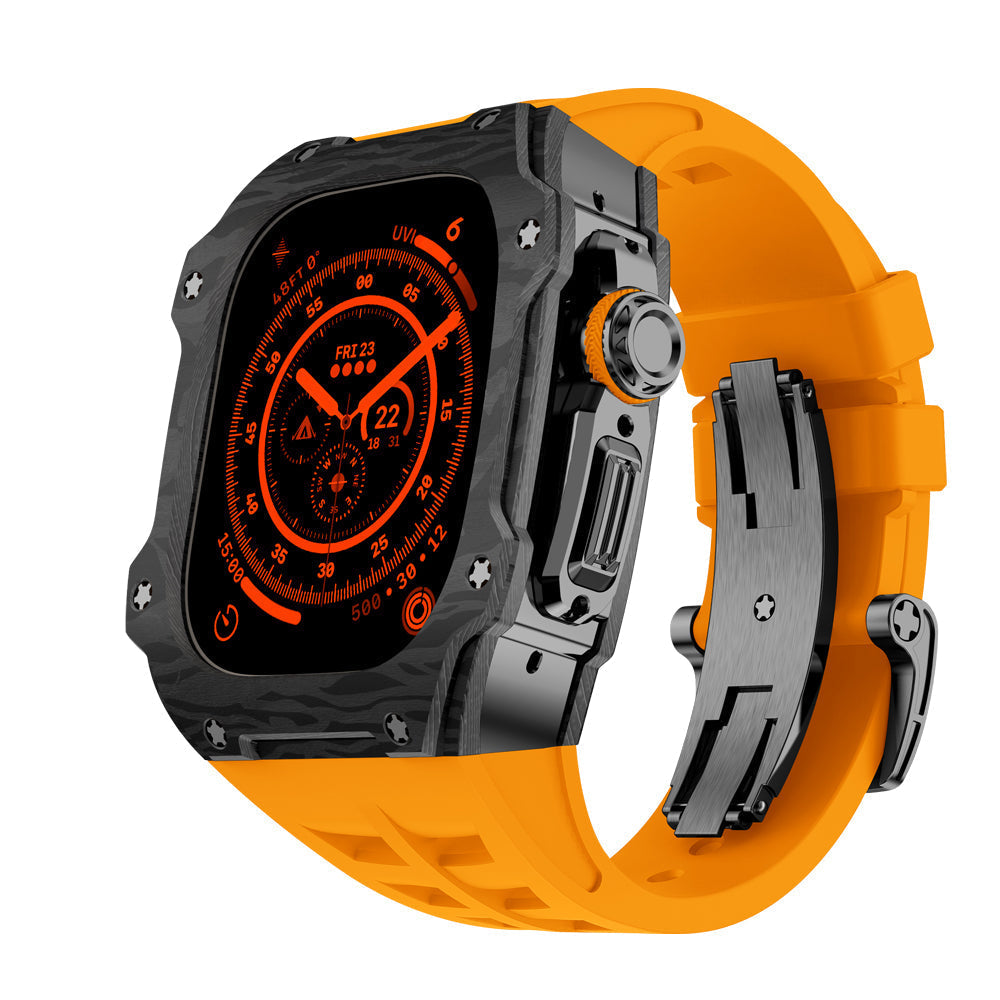 Durable Carbon Fiber Apple Watch Ultra Case
