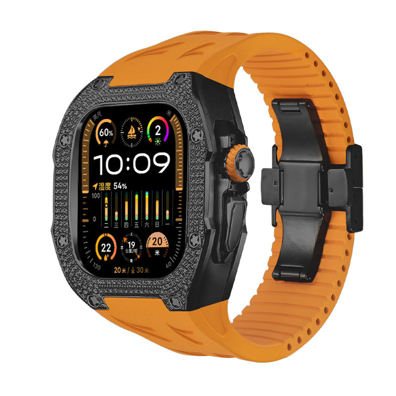 Durable Titanium Case Kit for Apple Watch Ultra