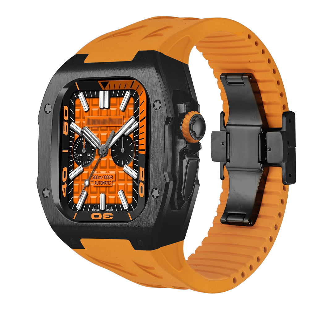 Lightweight Metal Case & Soft Rubber Band for AW Ultra