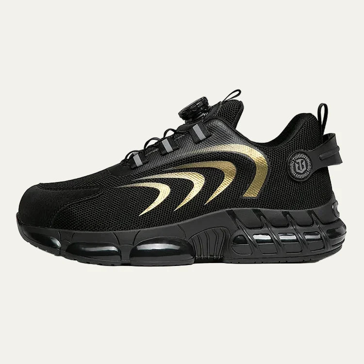 Men’s Futuristic Mesh Sneaker with Rotary Lacing System