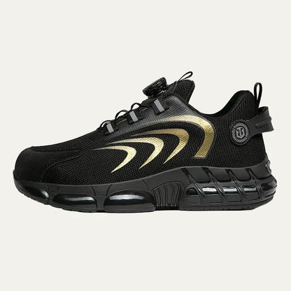 Men’s Futuristic Mesh Sneaker with Rotary Lacing System