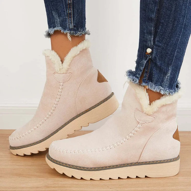 Glacia – Classic Fur-Lined Women’s Snow Booties