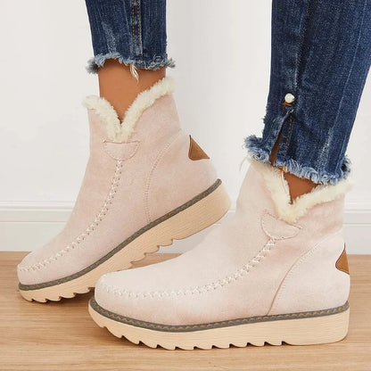 Glacia – Classic Fur-Lined Women’s Snow Booties