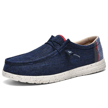Comfortable Denim Slipper with Contrast Details