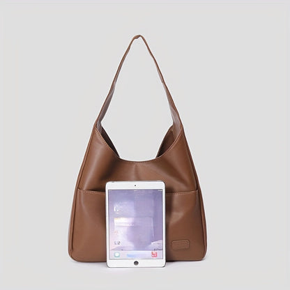 Bag made of high-quality faux leather with large storage space for women