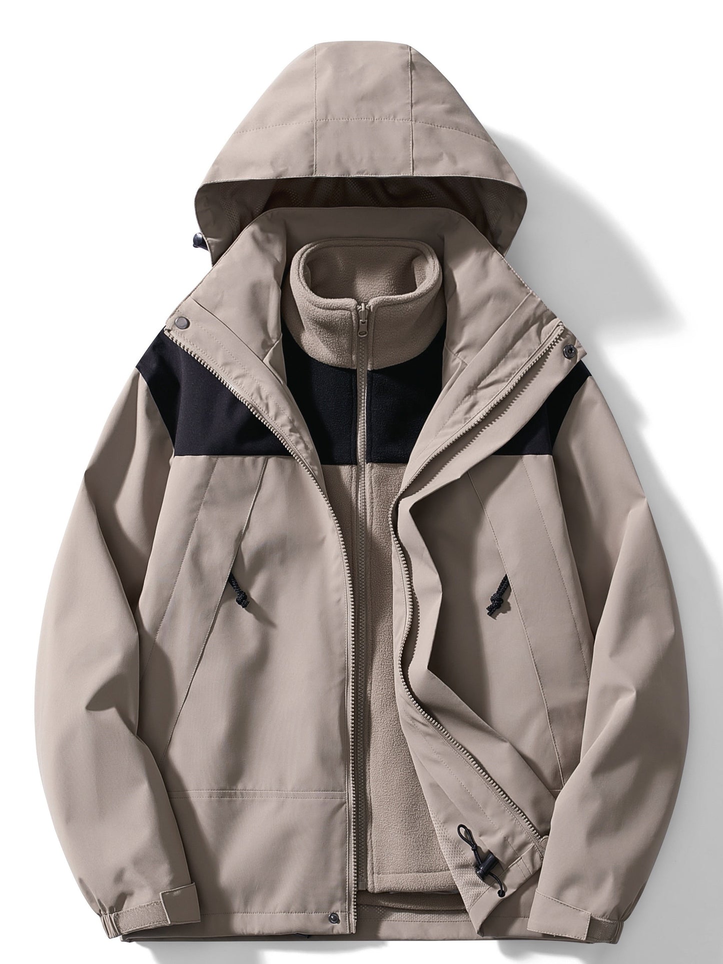 Warm 3 in 1 Parka Jacket for Women