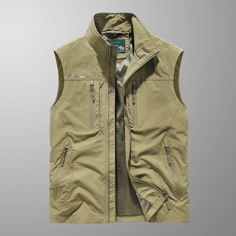 Lightweight Tactical Adventure Vest for Men