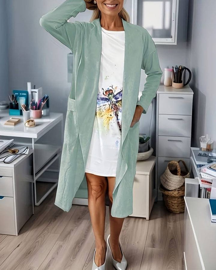 Warm Winter Long Coat for Women - BritishElegance
